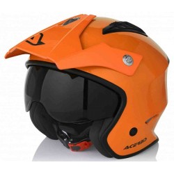 Casco ACERBIS JET ARIA (Arancione Fluo)