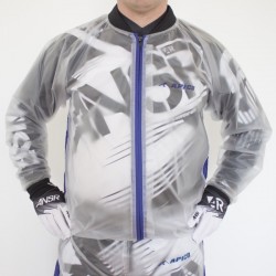 Giacca Antipioggia TRASPARENTE APICO (blu)