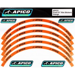 Kit Adesivi Cerchi APICO (Arancione) Kit Adesivi Cerchi APICO (Arancione)