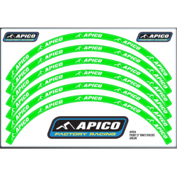 Kit Adesivi Cerchi APICO (Verde) Kit Adesivi Cerchi APICO (Verde)