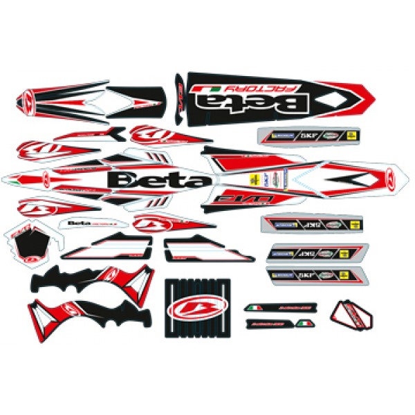 Kit Adesivi Completo Beta Evo Factory '11