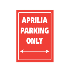 Targa Parking APRILIA