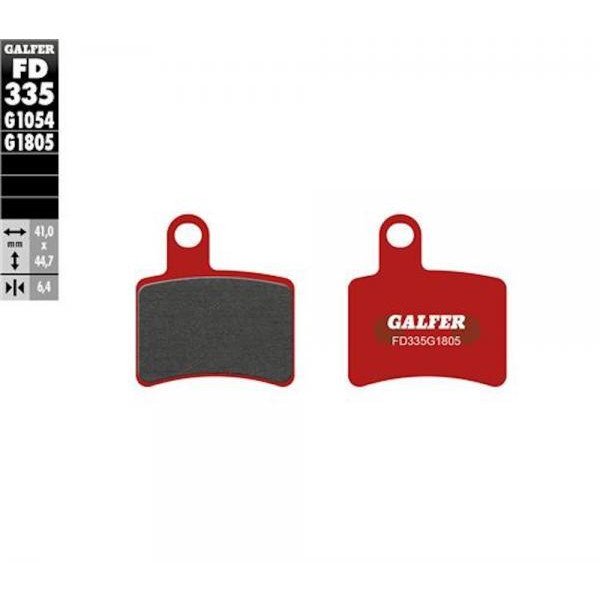 Pastiglie Freno GALFER Rosse FD335 Pastiglie Freno GALFER Rosse FD335