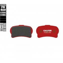 Pastiglie Freno GALFER Rosse FD460 (Braktec)