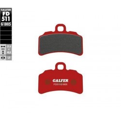 Pastiglie Freno GALFER Rosse FD511 (Braktec)