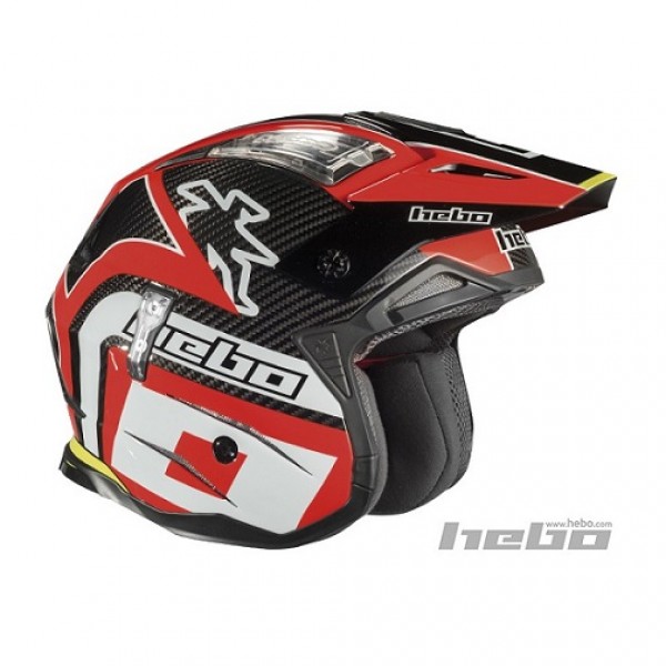 Casco HEBO ZONE 4 CARBON RED