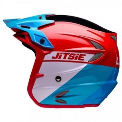 Casco JITSIE HT2 LINEZ ROSSO