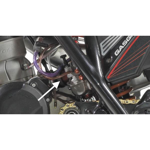 Collettore per Kit Conversione Carburatore Keihin GAS GAS Collettore per Kit Conversione Carburatore Keihin GAS GAS
