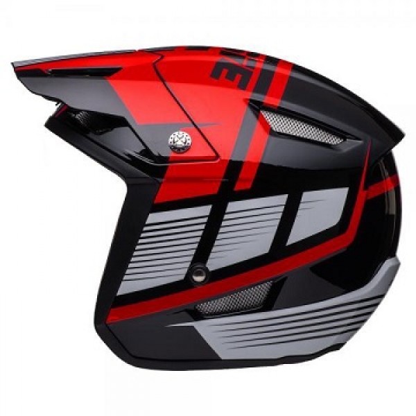 Casco JITSIE HT1 STRUKTUR (BK/R) Casco JITSIE HT1 STRUKTUR (BK/R)