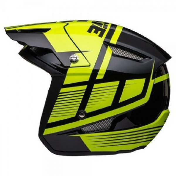 Casco JITSIE HT1 STRUKTUR (BK/Y)