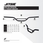 Manubrio JITSIE con Traversino (Piega 5)