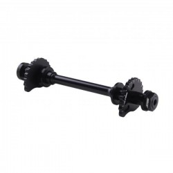 Asse con Dado e Tiracatena per Ruota Posteriore GAS GAS (Black)