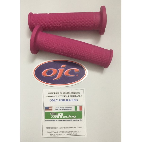 Manopole OJC  TR Racing FUCSIA