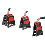 Cavalletto Moto POLISPORT Pieghevole (GialloFluo) Cavalletto Moto POLISPORT Pieghevole (GialloFluo)