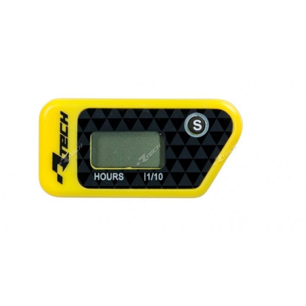 Contaore Per Moto RTECH (Giallo) Contaore Per Moto RTECH (Giallo)